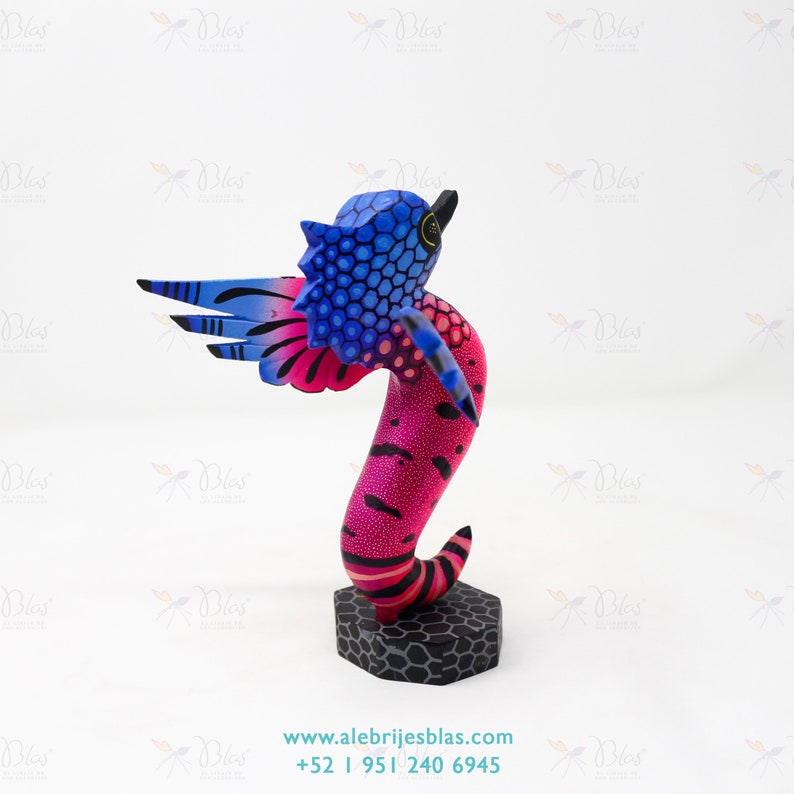 Alebrije Caballito de Mar X Mexican Folk Art