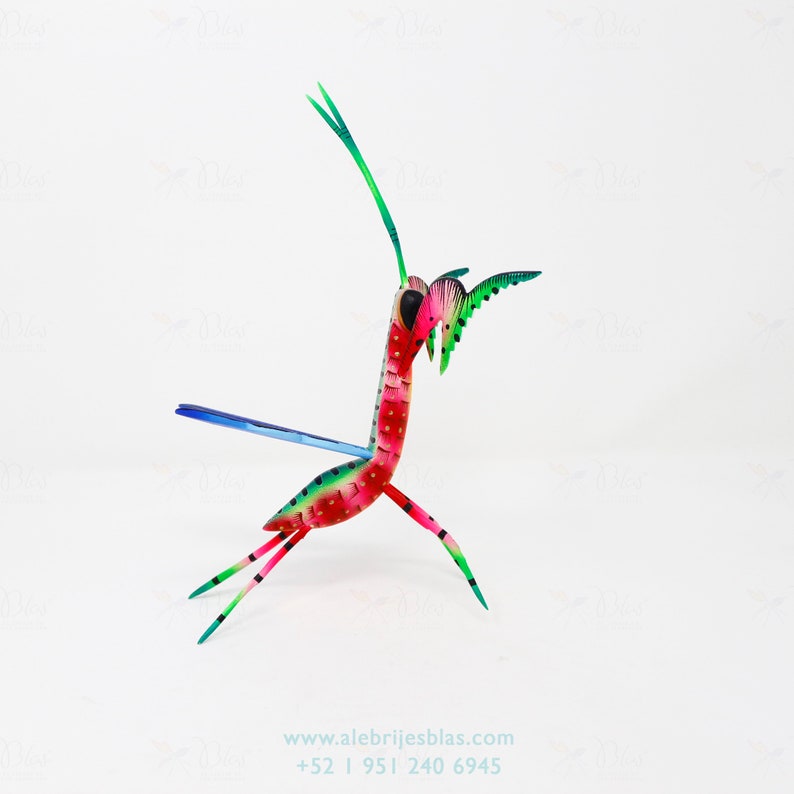 Alebrije Mantis Religiosa IX Mexican Art Decor