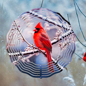 Cardinal Wind Spinner Designs, Cardinal Wind Spinner PNG, Cardinal Wind Spinner Designs, Red Cardinal Wind Spinner Sublimation, Cardinal PNG