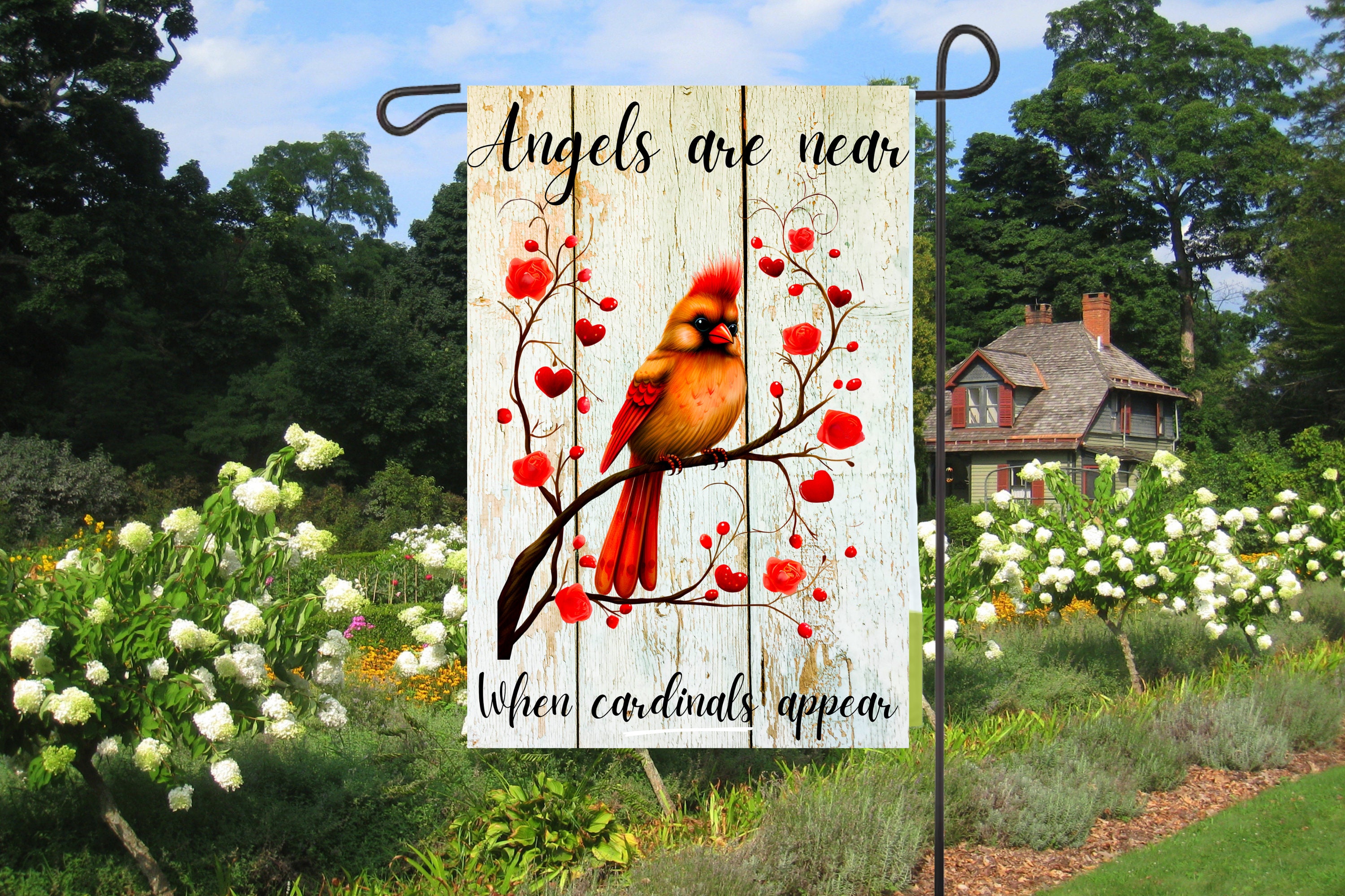 特別価格Spring Garden Cardinal Kitchen Decor Dishwasher Magnet Cover, Magnetic Refrigerator Front Lid Decal, Kitchen Cabinet Appliance Decorat並行輸入