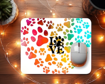 Dog Lover Mouse Pad | Dog Love PNG | Mouse Pad Sublimation Square Round Rectangle | Dog Love Mouse Pad | Dog Lover PNG