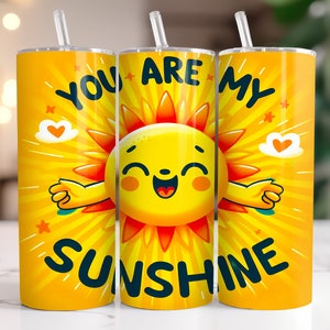 Eres mi envoltura de vaso de sol: Eres mi sublimación de sol PNG / Eres mi diseño de vaso flaco de sol / Eres mi sol PNG