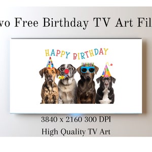Samsung Rahmen Tv Art Alles Gute zum Geburtstag | Rahmen TV Art Geburtstag / Geburtstag Digitaler Download / Happy Birthday Rahmen Digital / Geburtstag TV Art
