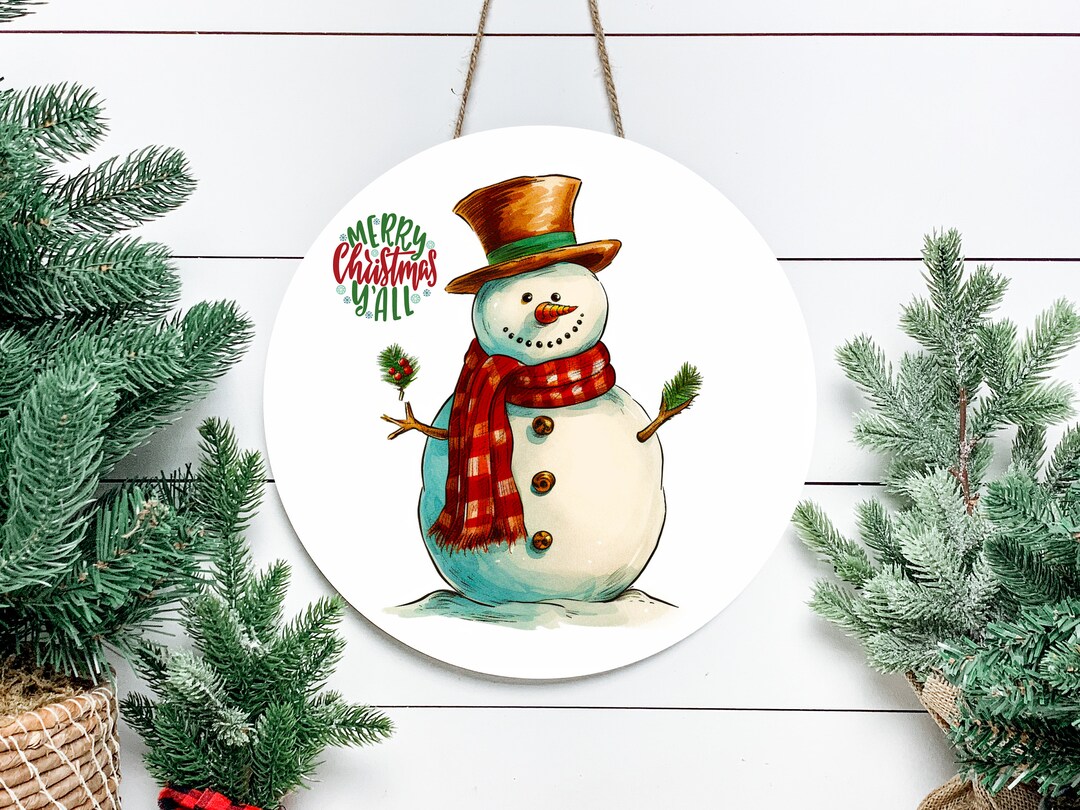 Christmas Door Hanger Sublimation Design | Christmas Door Hanger PNG ...