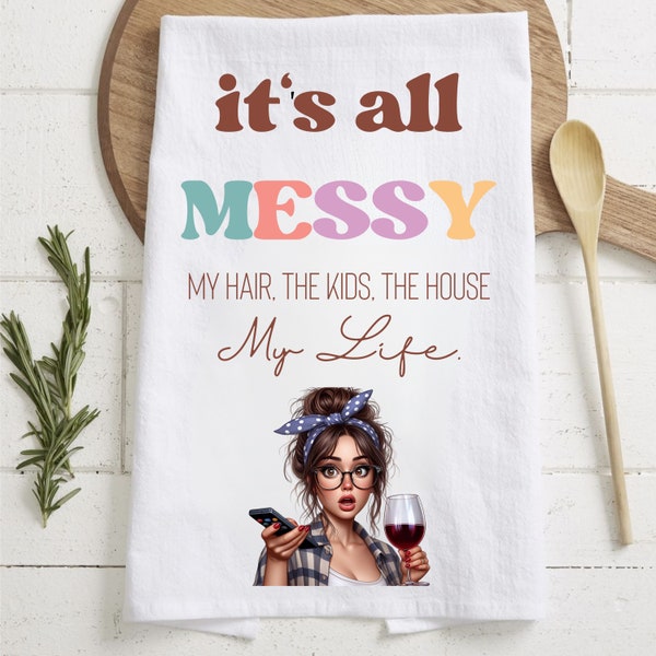 Mothers Day Kitchen Towel Sublimation Designs | Mothers Day Tea Towel Sublimation Designs | Mom Tea Towels | Mama Kitchen Towel