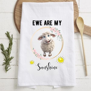 Disegni a sublimazione per strofinacci da cucina con animali da fattoria / Disegni a sublimazione per strofinacci da cucina con pecore / Strofinacci scoiattolo / Asciugamani da cucina divertenti