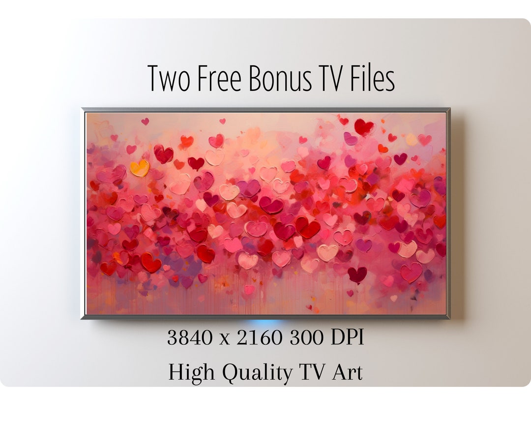 Valentines Frame Tv Art Frame TV Art Valentine Valentines Digital