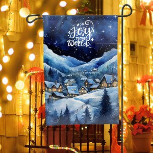 Weihnachtsgarten Flagge | Weihnachtsgarten Flagge PNG | Weihnachten Sublimation Digitaler Download PNG | Weihnachten Yard Flagge PNG | Frohe Weihnachten