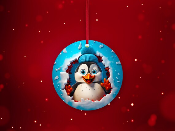 クリスマスオーナメント昇華ペンギンPNG | クリスマスインスタント