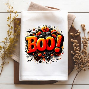 Halloween Kitchen Towel Sublimation Design | Halloween Tea Towel Sublimation Design | Halloween Tea Towels | Funny Kitchen Towel | Towel SVG