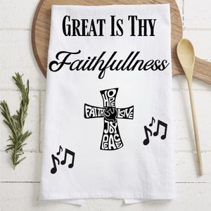 Christian Kitchen Towel Sublimation Designs | Christian Tea Towel Sublimation Designs | Bible Verse Tea Towels | Bible Verse Kitchen Towel