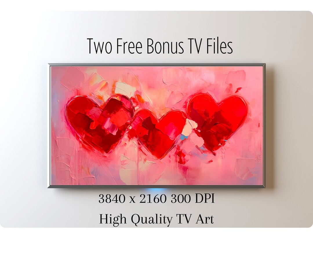 Valentines Frame Tv Art Frame TV Art Valentine Valentines Digital