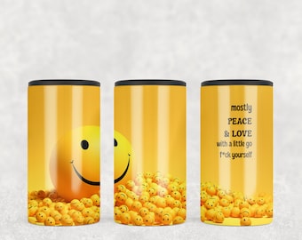 4 en 1 Can Cooler / Divertido 4 en 1 Can Cooler Design Wrap / PNG I Descarga instantánea / Vasos sarcásticos / Sublimación sarcástica