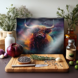 Cutting Board Sublimation Design | Glass Cutting Board PNG | Cutting Board PNG | Sublimation Cutting Board Design