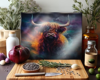 Cutting Board Sublimation Design | Glass Cutting Board PNG | Cutting Board PNG | Sublimation Cutting Board Design