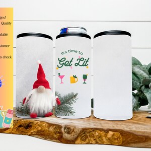 4 in 1 Can Cooler Sublimation Christmas | Funny Christmas Can Wrap | PNG I Instant Download