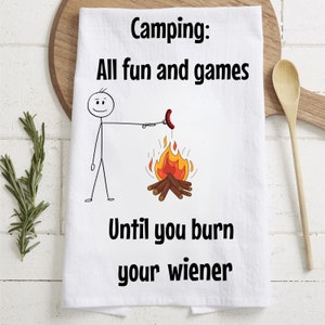 Sublimatieontwerpen keukenhanddoek | Sublimatieontwerpen voor campingkeukentheedoeken | Keukenhanddoeken camper | Grappige keukenhanddoek | Camperleven