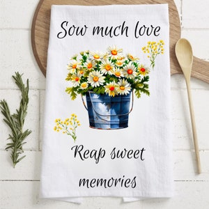 Country Kitchen Towel Sublimation Bundle | Kitchen Towel PNG Sublimation Design | Wildflower Kitchen Towel | Farmhouse Country Kitchen Towel