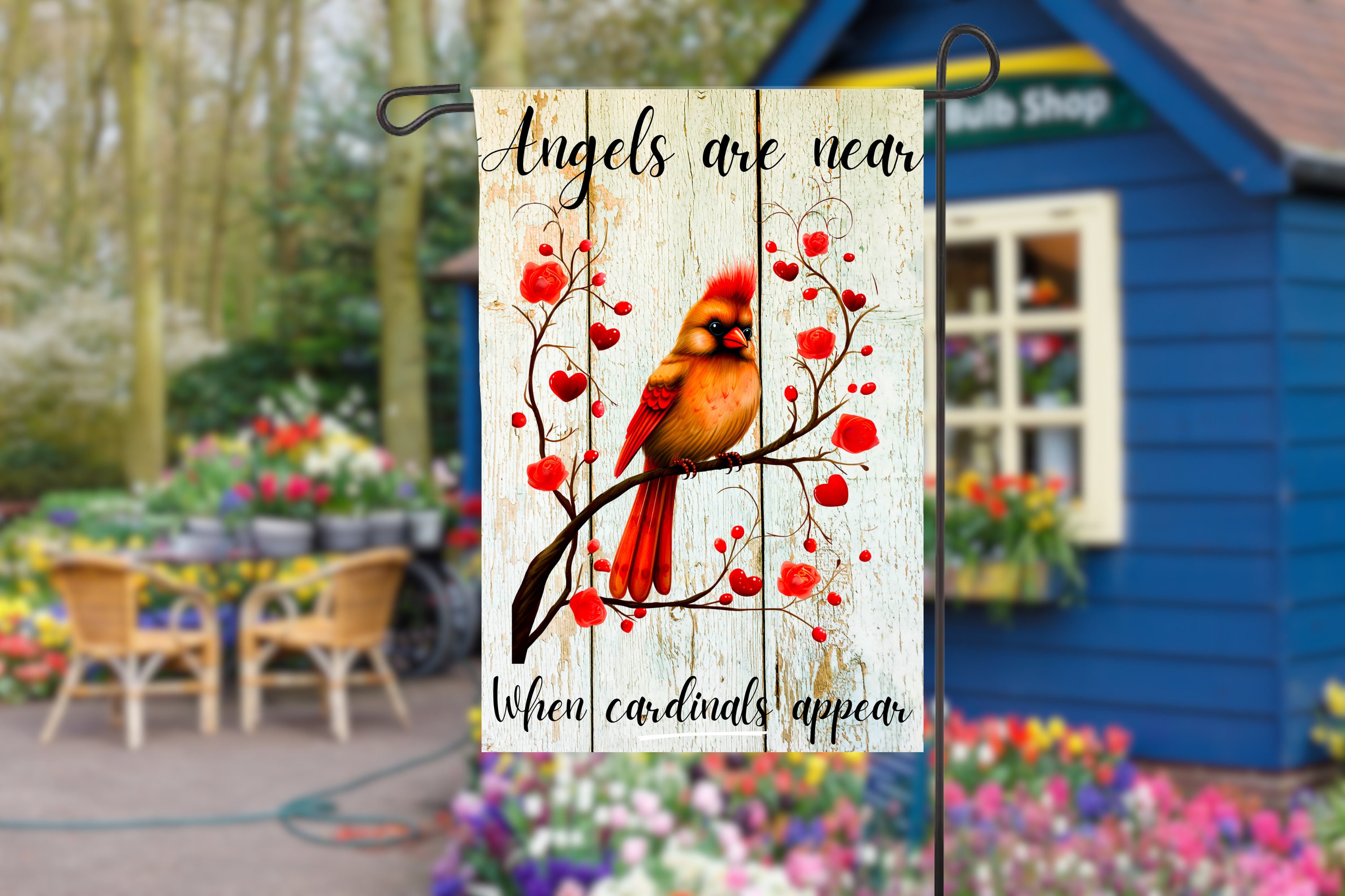 特別価格Spring Garden Cardinal Kitchen Decor Dishwasher Magnet Cover, Magnetic Refrigerator Front Lid Decal, Kitchen Cabinet Appliance Decorat並行輸入