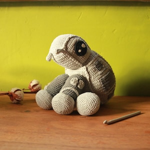 Crocheted AT-AT - Star Wars, also with music box, handmade toy, birthday gift, toy