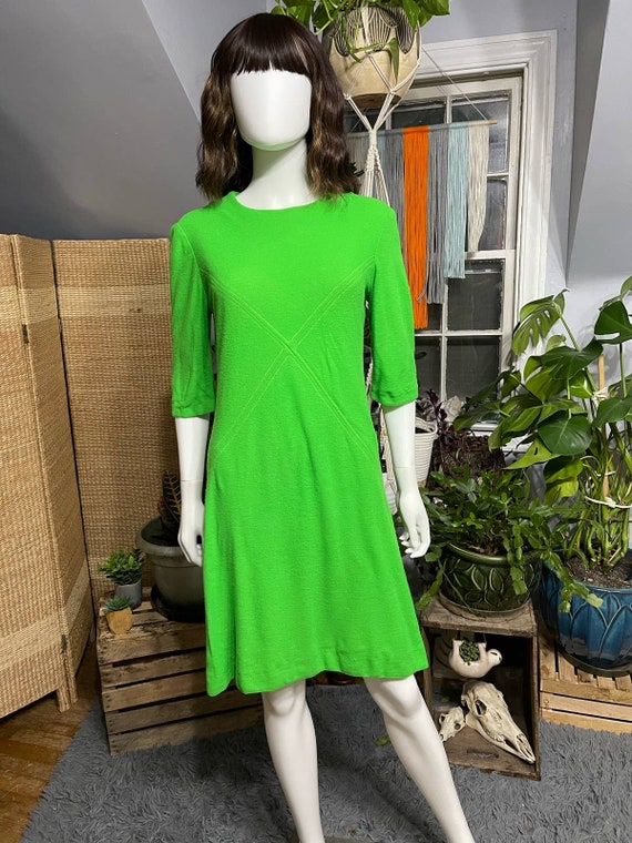 Vintage Handmade Mod Dress