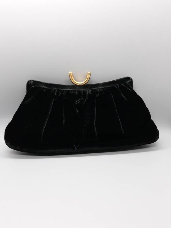 Incredible Vintage Velvet Clutch