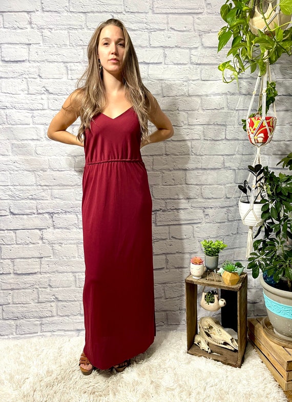 Bohemian Maxi Dress & Blouse Set - image 4