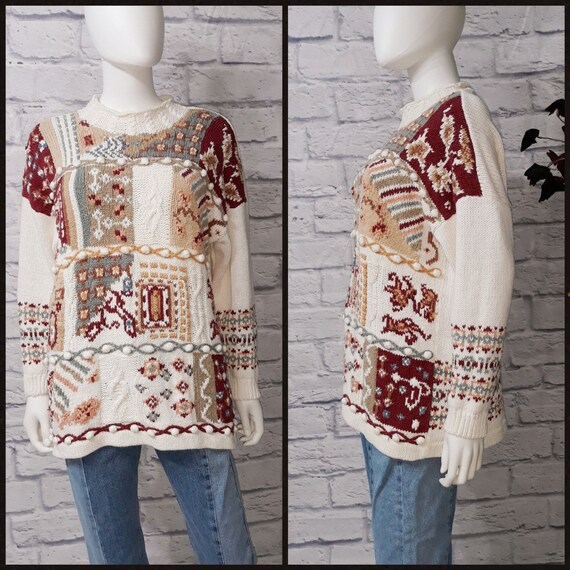 Vintage Specialty Knit Sweater - image 1