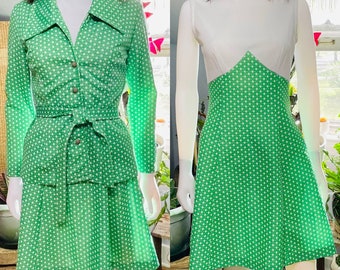 Vintage Mod Dress & Jacket Set