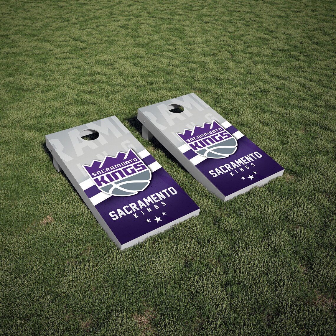 NBA Sacramento Kings Cornhole Wrap Play Basketball Team Wall Etsy