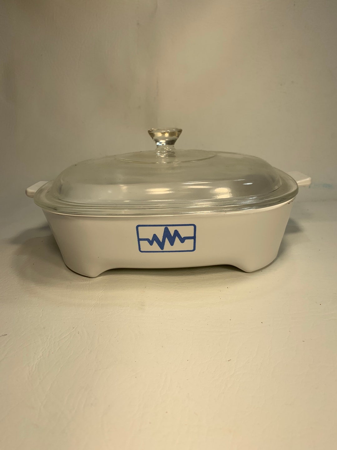 Vintage Corning Ware Microwave Brown and Sear Casserole Dish Etsy