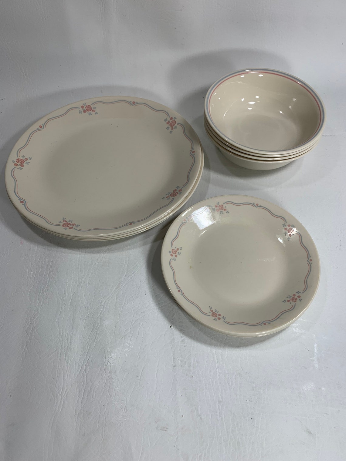 CORELLE English Breakfast Setting For 4. Includes dinner Etsy