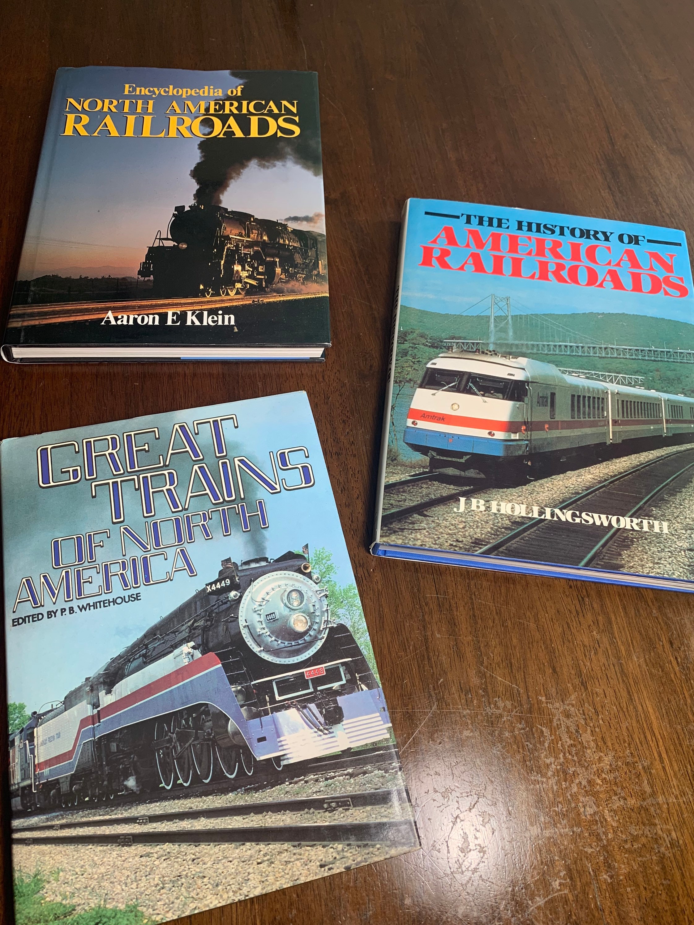Lot of 3 Books on American Railroads - Etsy