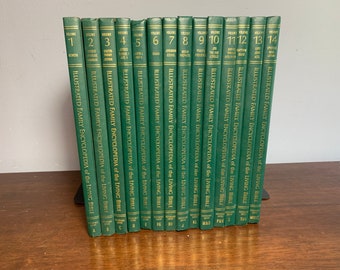 Illustrated Family Encyclopedia of the Living Bible — Complete 14‑Volume Set (1967) | Vintage Christian Reference Collection