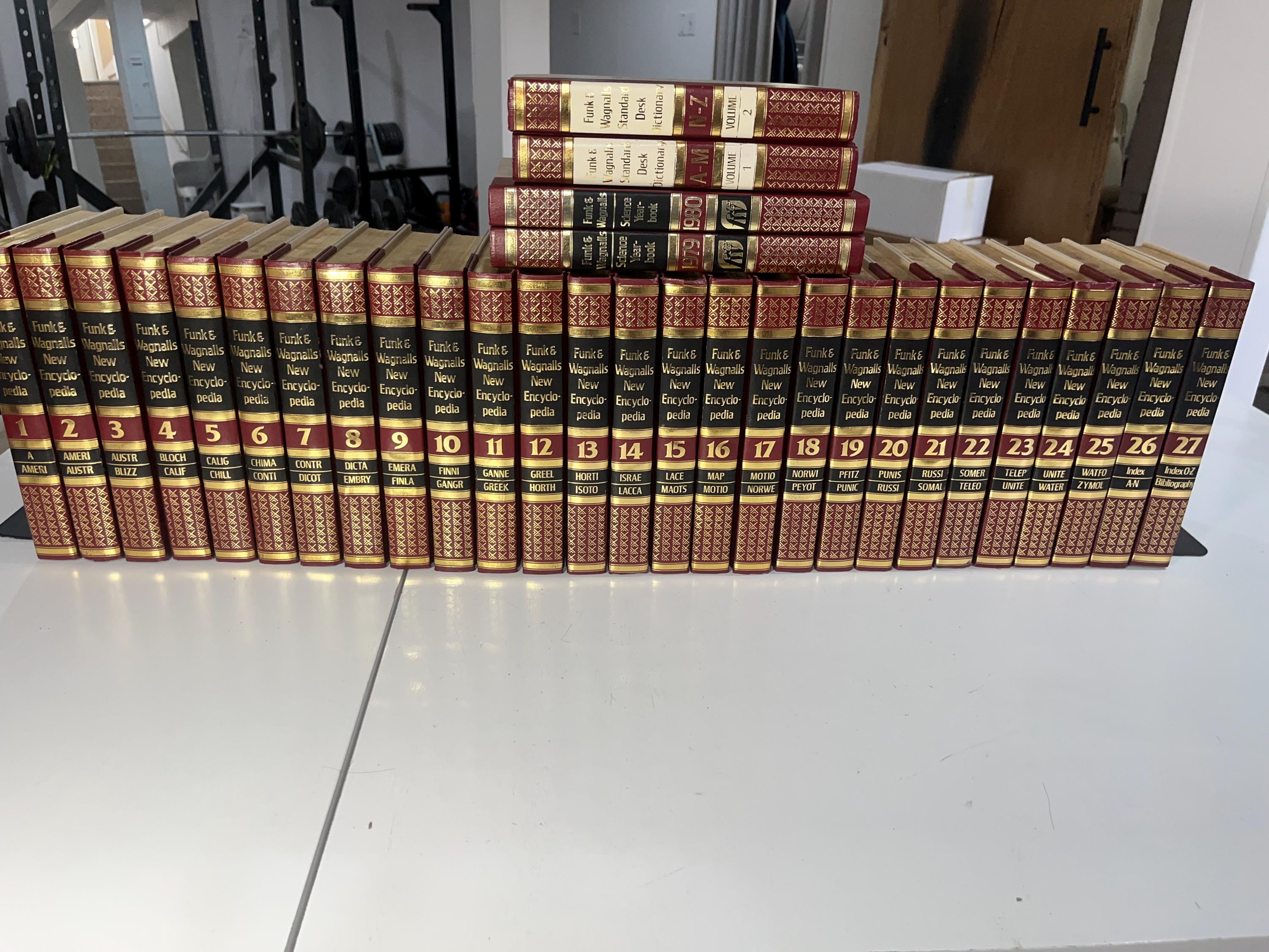 Vintage Encyclopedia Complete Set - Etsy