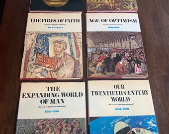Milestones of History by Newsweek Lot of 6 Books