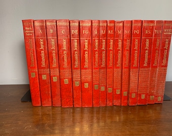 Britannica Junior Complete 15 Volume Set, 1959