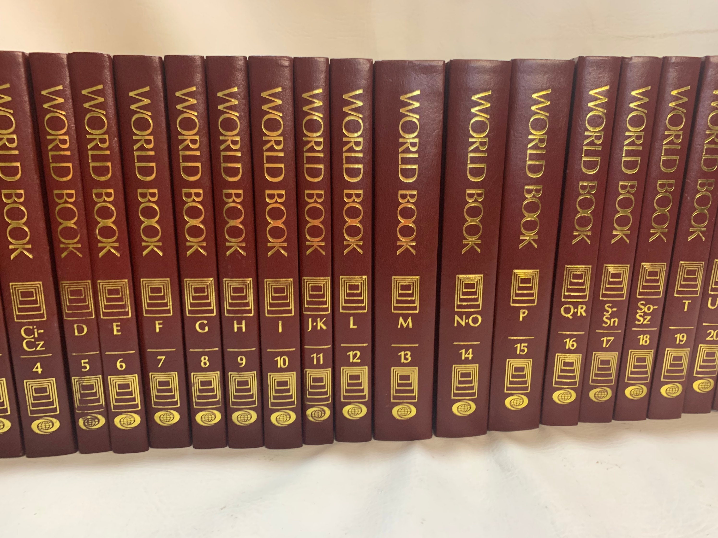 1994 World Book Encyclopedia Set Complete 22 Volume Set Etsy