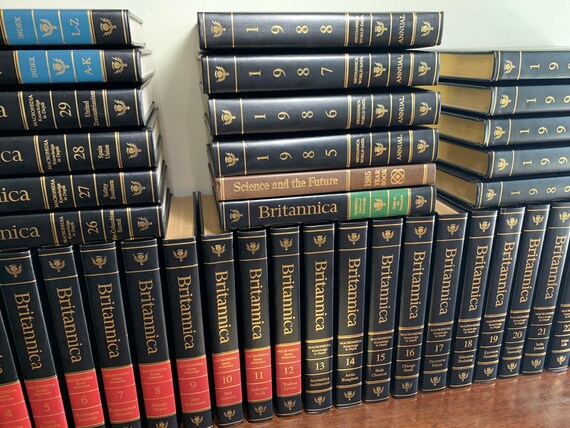 15th Edition Encyclopedia Britannica Complete 32 Volume Set Etsy