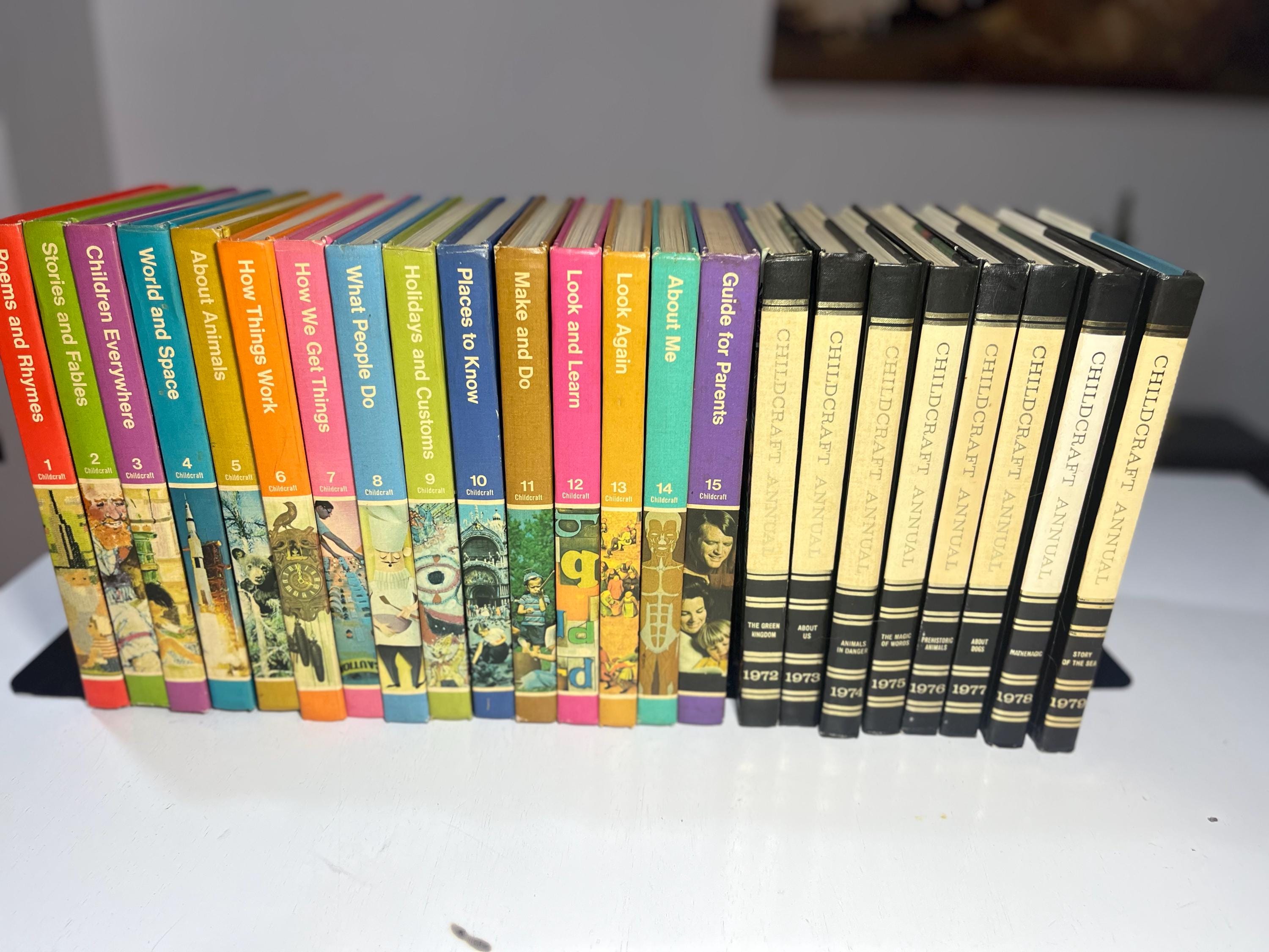 Vintage Childcraft Book Set - Etsy