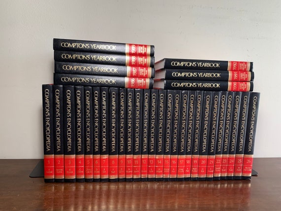 Comptons Encyclopedia Complete 26 Volume Set With Extras, 33 Total 