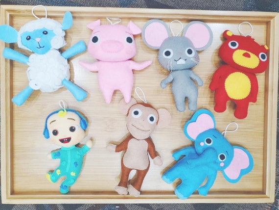 jj teddy bear cocomelon