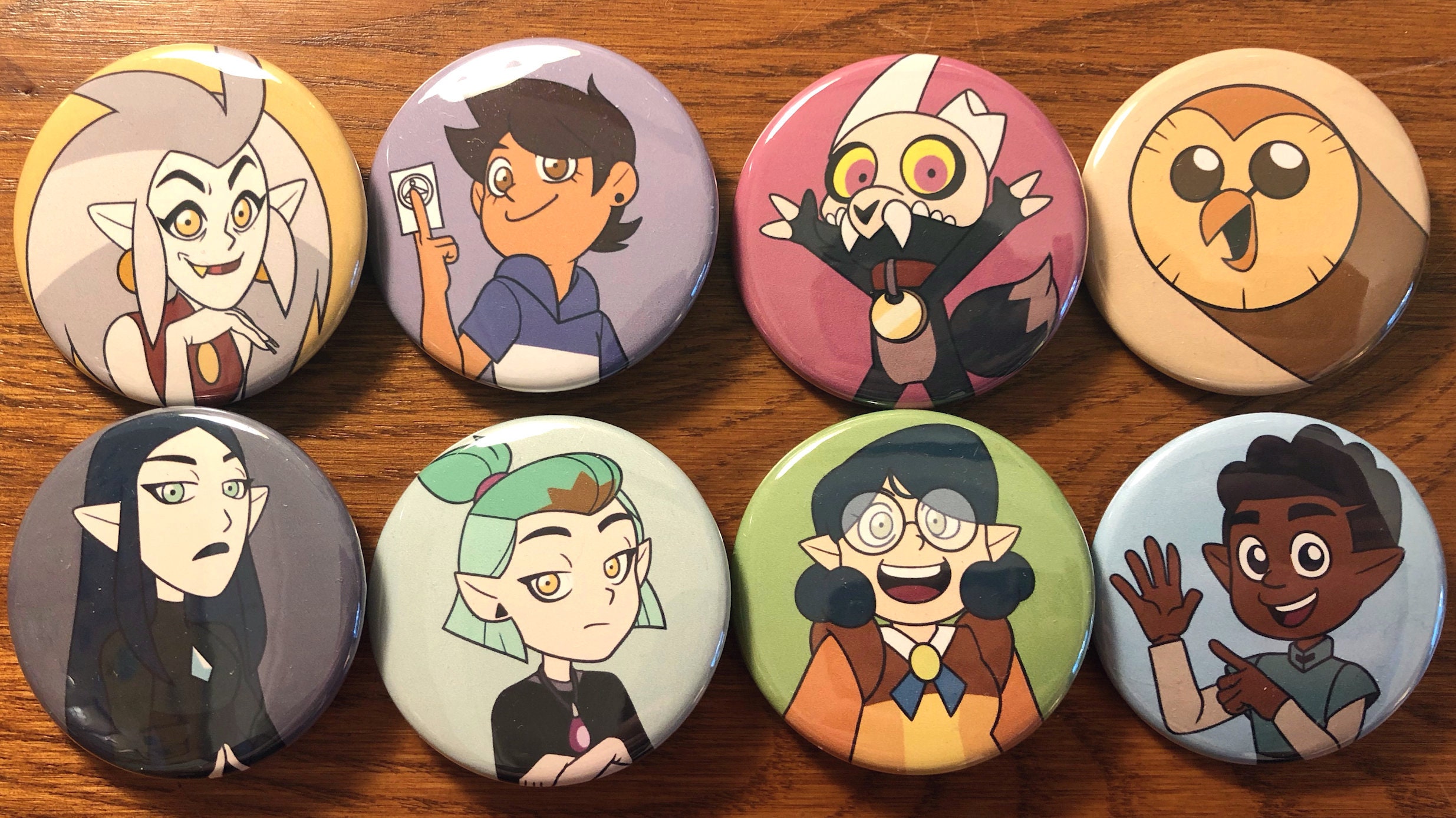 Owl House Buttons