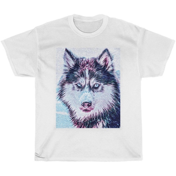 Majestic Wolf Print Shirt