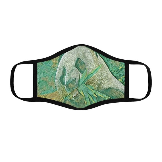 Filter Pocket Facemask- Panda Eats