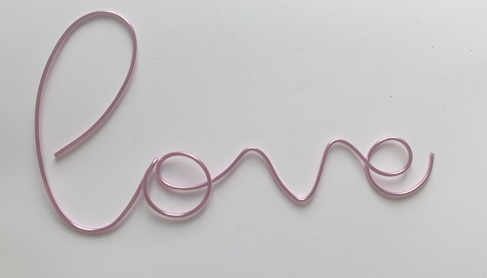Wire Words Love Wall Art Sign Anniversary Home Decor Etsy UK