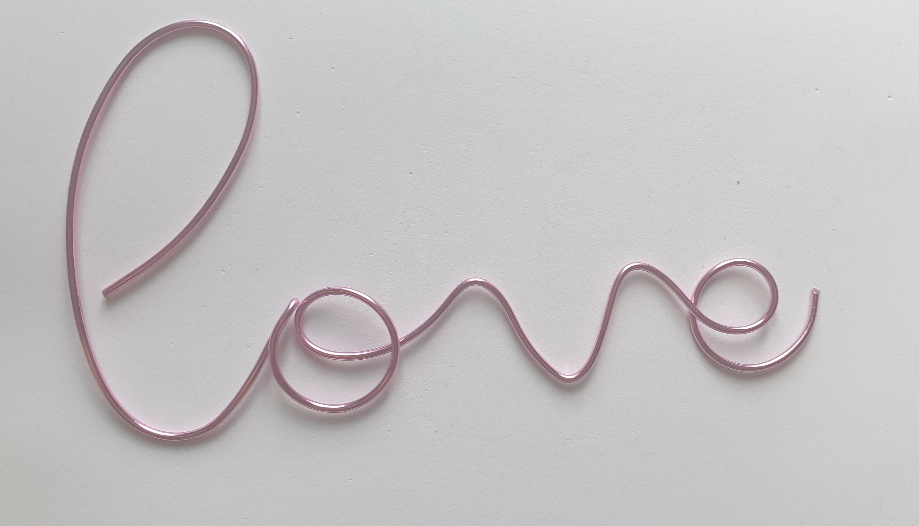 Wire Words Love Wall Art Sign Anniversary Home Decor Etsy UK
