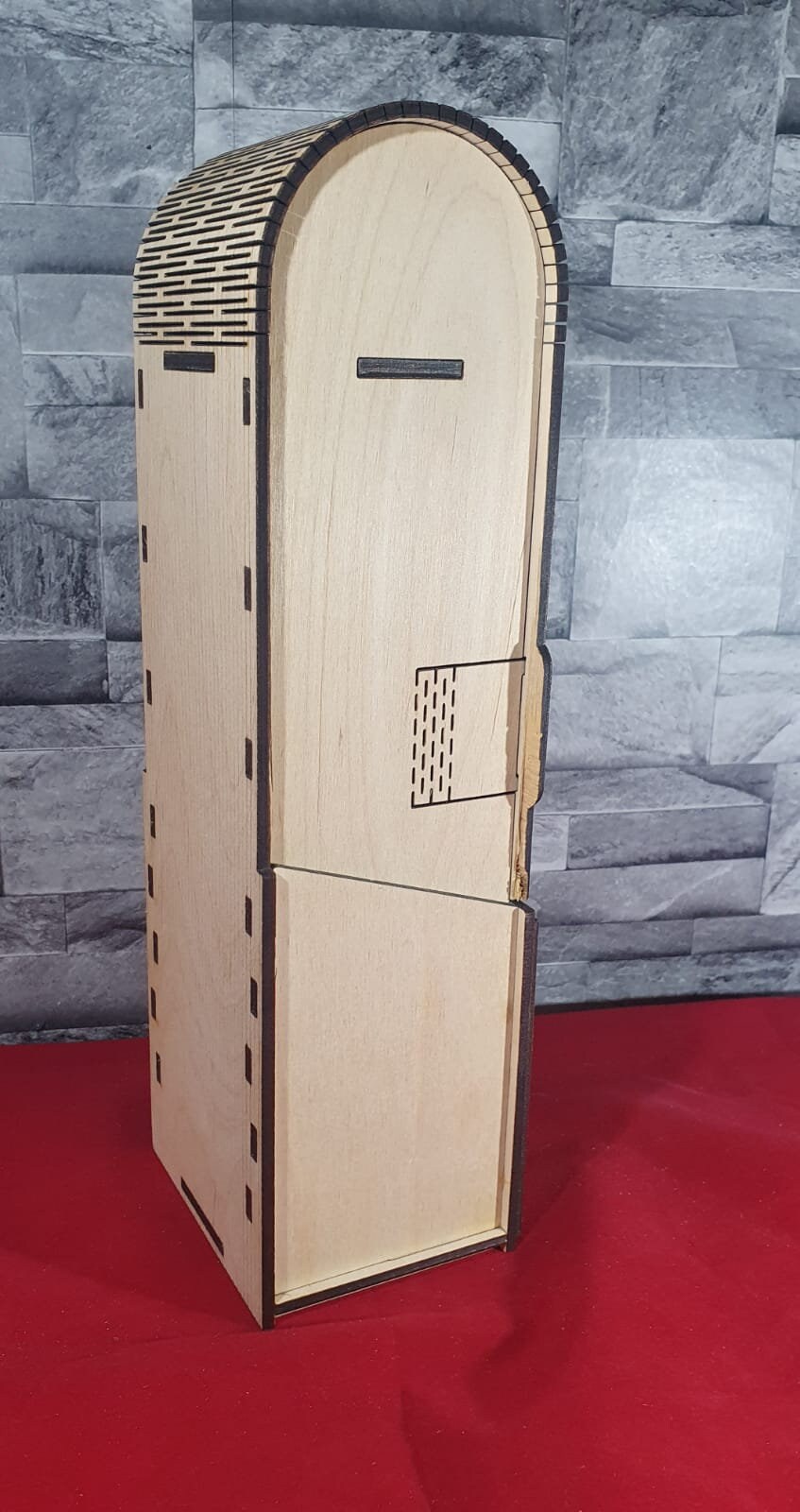 Custom Wine Bottle Presentation Box Personalised Bottle Gift Etsy