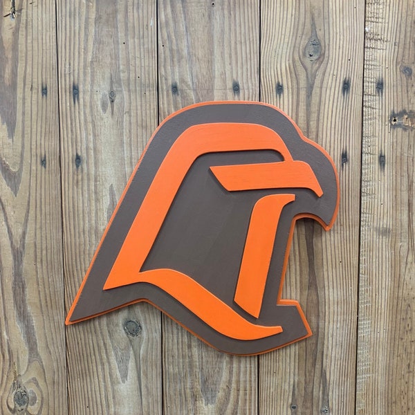 Bowling Green State University Falcon multi-dimensional wood sign