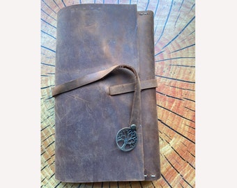 Leather Notebooks Cover, Leather Journal Case Journal Cover Bible cover Leather A5 Book Cover Leather Notebook